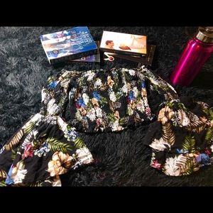 Tube top with sleeves